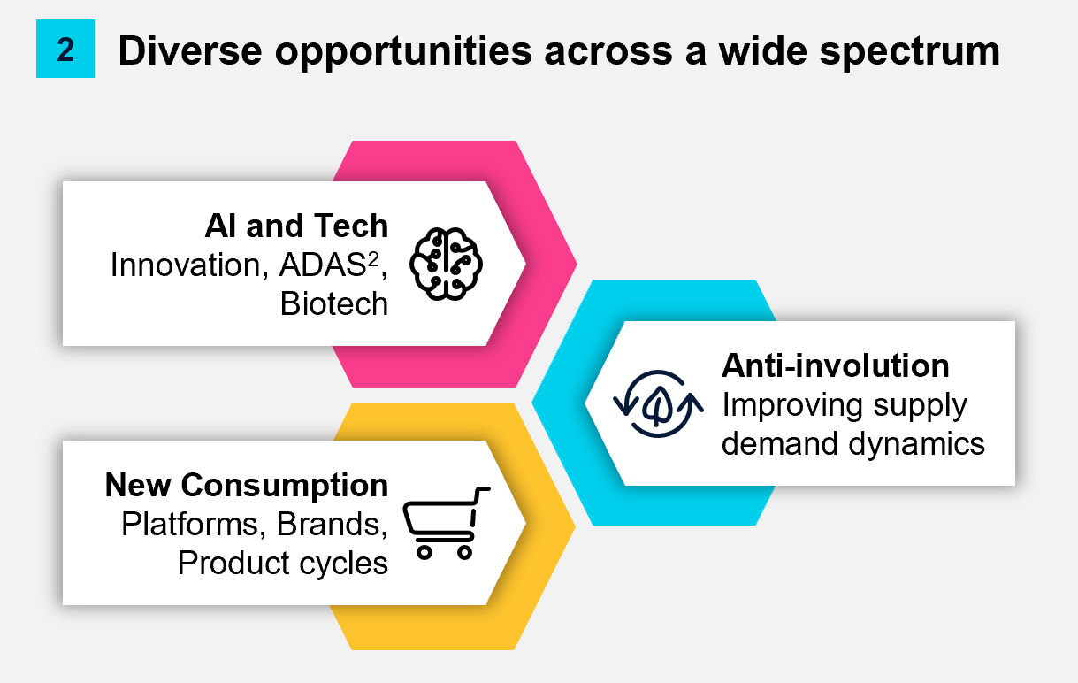 Diverse opportunities across a wide spectrum