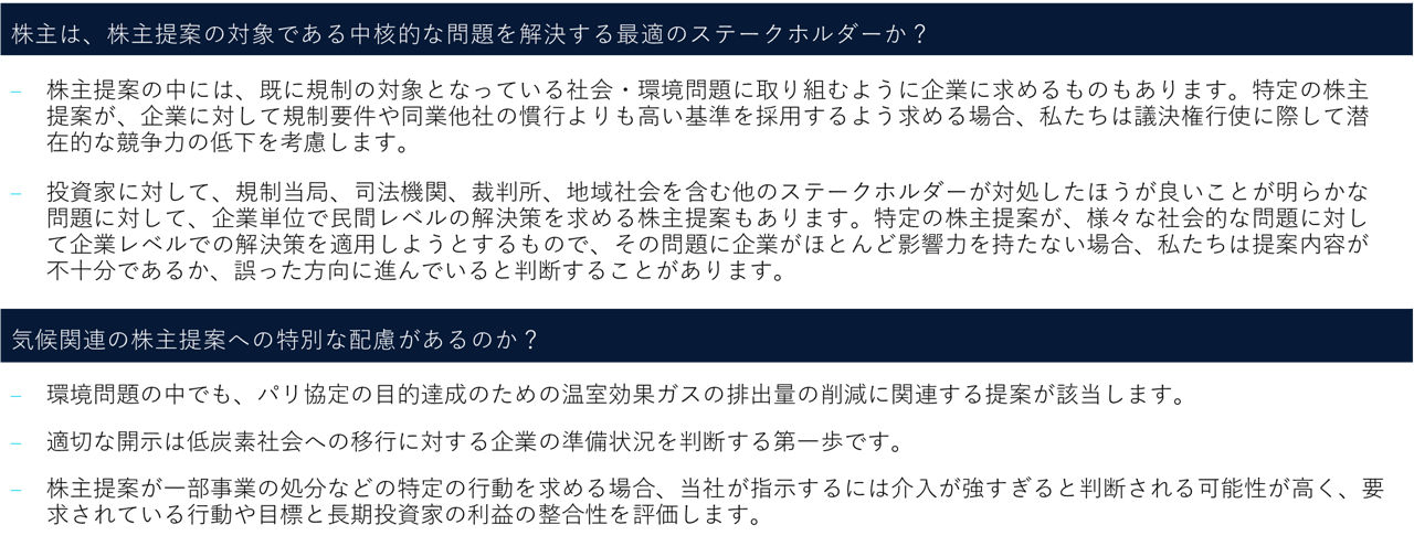 賛否を決定する要素